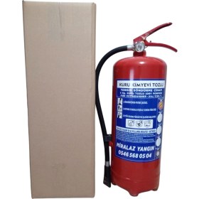 Resim 6 kg Kuru Kimyevi Tozlu Yangın Söndürme Cihazı ( Tüpü ) 