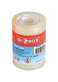 Resim Globox Şeffaf Bant 19X25 4 Lü 