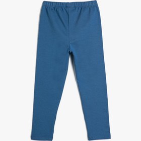 Resim Erkek Bebek Basic Jogger Eşofman Altı Beli Lastikli Pamuklu Baskı Detaylı 