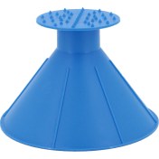 Resim Cdwishbest Mavi Stil Oto Araba Sihirli Pencere Camı Buz Kazıyıcı Yağ Hunisi Kar Sökücü Kürek Pencere Kazıyıcıları Kış Için Deicer Koni Aracı (Yurt Dışından) 