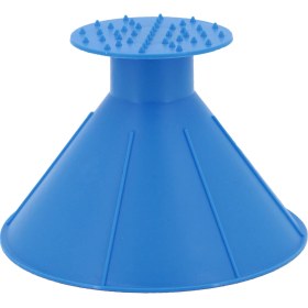 Resim Cdwishbest Mavi Stil Oto Araba Sihirli Pencere Camı Buz Kazıyıcı Yağ Hunisi Kar Sökücü Kürek Pencere Kazıyıcıları Kış Için Deicer Koni Aracı (Yurt Dışından) 