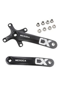 Resim Suntek Yol Bisikletleri Için Bisiklet Krank 104bcd Mtb Aynakol Krank Siyahı Çok Renkli 