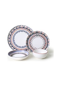 Resim Keramika Ethnic Yemek Takımı 24 Parça 6 Kişilik 21616-17-28-24 