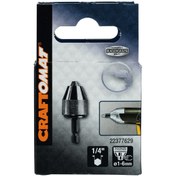 Resim Craftomat Anahtarsız Mandren 1-6 mm, 1/4 