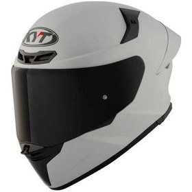 Resim KYT TT-REVO KASK PLAIN WHITE 