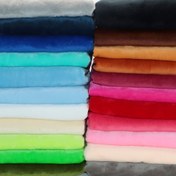 Resim 50x160cm Esnek Kadife Kumaş - Yumuşak, Peluş Polyester ile Canlı Renk Seçenekleri (Mavi, Yeşil, Pembe, Beyaz, Bej) Dikiş, Giyim, El Sanatları, Masa Örtüleri ve Tatil Dekoru için, Tatil Dekoru Kumaşı | Canlı Renk Kumaşı | Yumuşak Dokulu Kumaş, Kadife Kumaş 