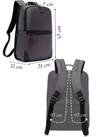 Resim D-pack Erkek Gri Kumaş Sırt Çantası - Gri / STANDART 