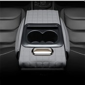 Resim Dashanshop Pupu Universal Araç Konsol Organizatörü Elegant Grey 6 Renk Kalemlikli Çizilmeye Dayanıklı 