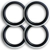 Resim inoltrare Oto Lastik Yanağı Siyah Beyaz 13 Jant 4 Adet Yanak 