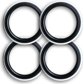 Resim inoltrare Oto Lastik Yanağı Siyah Beyaz 13 Jant 4 Adet Yanak 