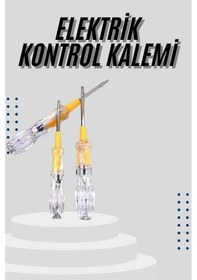 Resim Kontrol Kalemi Çift Taraflı Uçlu Elektrik Akım Test Cihazı 76041409 