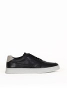 Resim Bueno Shoes Siyah Deri Erkek Spor Ayakkabı 16ma7016 