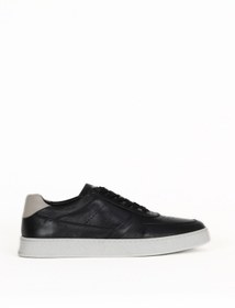 Resim Bueno Shoes Siyah Deri Erkek Spor Ayakkabı 16ma7016 