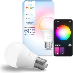 Resim Delixa Hue 8W E27 806 Lumen Renkli Akıllı Ampul A60 