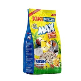Resim Kiki Excellent Max Menu Ballı Tropikal Finç Yemi 500 Gr 