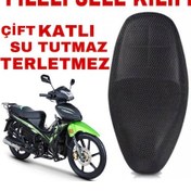 Resim Rks Sniper 50 Cc Motosiklet Sele Koltuk Kılıfı 3D Çift Katlı File (487598758) 