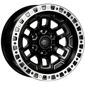 Resim EMR-777-01 9.0x17-6*139.7 ET-24 106,1 Matt Black+Ring Jant (4 Adet) 