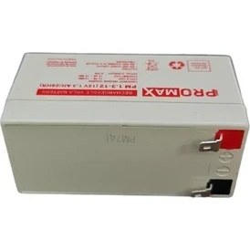 Resim Promax Energy Promax 12VOLT 1.3AMPER Akü 12V 1.3AH 