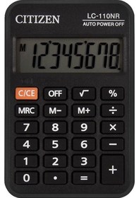 Resim Citizen Hesap Makinası Cep Lc-110nr 