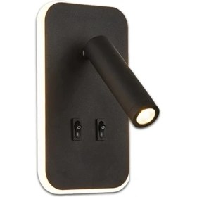 Resim Cata Tuvalı Yatak Başı Siyah Kasa 13W 