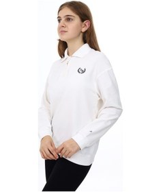 Resim Toontoy Kız Çocuk Çelenk Tnty Baskılı Sweatshirt Ekru 