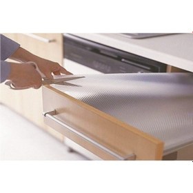 Resim Sermat Şeffaf Kaydırmaz Raf Dolap Ve Çekmece Örtüsü 45 Cm X 10 Metre 