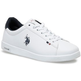Resim U.S. Polo Assn. Franco Beyaz Unisex Sneaker 