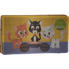 Resim Nanbell Jüt Halı Kedi Tırmalama 70x43 Cm Desenli No:6 