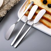Resim 3/6/9 Adet Dayanıklı Peynir Yayıcı, Yüksek Kaliteli Paslanmaz Çelik Tereyağı Bıçağı, Meyve Reçeli/Fıstık Ezmesi/Çeşni Yayıcı Sandviç/Bagel/ 