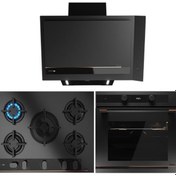 Resim Teka Infinity G1 Edition HLB 85-G1 P BM - GBC 75-G1 GBC BM (E5) - DVI 88-G1 EOS BM Siyah Ankastre Set 