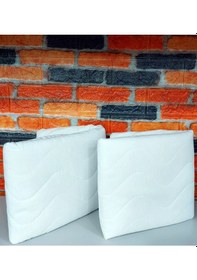 Resim Livdora Kapitoneli 10lu Pamuklu Yastık Alezi, Koruyucu 50x70 