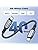 Resim LivX FAST USB 4.0 40Gbps, 240W, 8K60Hz USB4.0 USB-C Kablosu 1 Metre Gri KLV-01 