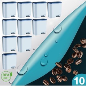 Resim Pure Kafe Ph012 - Philips Saeco Aquaclean İçin Kahve Makinesi Su Filtresi 10 Adet 