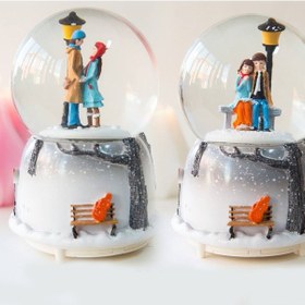 Resim Büyük Boy Pilli Kar Küresi 