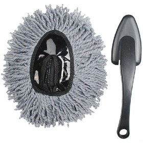 Resim Geeksen Mini Otomobil Temizlik Fırçası - Ultra İnce Fiberler İle Toz Ve Parçacık Temizliği - Gri Renk 