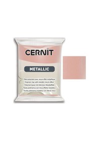 Resim Cernit Metallic Polimer Kil 56G 052 Pink Gold 