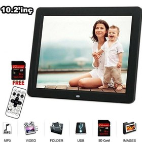 Resim whitetech 10 Inç Lcd Ekran Dijital Akıllı Fotoğraf Çerçevesi Müzik Çalma Video+mp3 