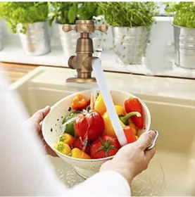 Resim Vkemall Antika Desenli Tam Bakır Köşe Valfi - Kalın Yapı, Anti-patlak, Isıya Dayanıklı, Ev Ve İş Yeri Kullanıma Uygun Su Durdurma Valfi 