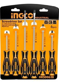 Resim Ingco Hksd0628 6'lı Tornavida Seti 