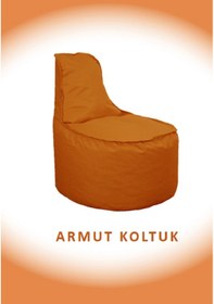 Resim Dekosoy Armut Koltuk Xl Turuncu 