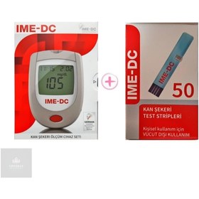 Resim Ime-Dc Kan Şekeri Ölçüm Cihazı + 50 Strip 