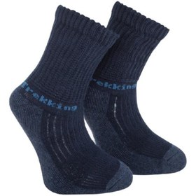 Resim Thermoform Trekking Çocuk Çorap Lacivert 