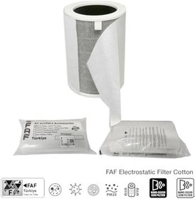 Resim Faf Fresh Air Filter 10/Pcs Electrostatic Dust Trap Pre-filter For Philips Purifier Serileri İle Uyumlu Hava Temizleyici Filtre Üstü Elektrostatik Toz Tutucu Koruyucu (2000i Serisi / AC2939) 