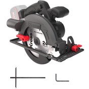Resim Genel Markalar Kress KUE12.9 20Volt 165MM Kömürsüz Profesyonel Daire Testere (Akü Dahil Değildir) 