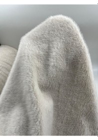 Resim Toskana Peluş Kumaş krem 