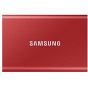 Resim Samsung 2TB Taşınabilir T7 SSD 2.5 Kırmızı Taşınabilir Disk 