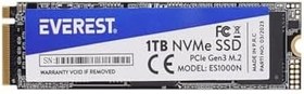 Resim Everest ES1000N 1tb 3D Nand Flash 2500MB/1800MB Pcıe Gen3 Nvme M.2 SSD (Solid State Drive) 
