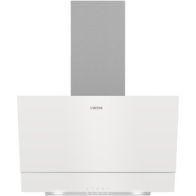 Resim Altus ALA 510 W 60 cm Beyaz Cam Duvar Tipi Ankastre Davlumbaz 