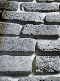 Resim 3 Boyutlu Taş Desen Silinebilir Duvar Kağıdı 16 M² Diğer 