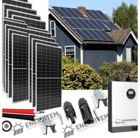 Resim Enerjitem Ongrid Şebeke Bağlantılı 50 Kw Güneş Enerjisi Solar Paket,konstrüksiyon Dahil 
